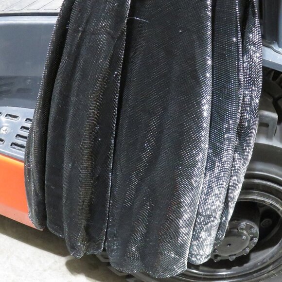 BOGO! Iconic 90s Shimmering Sparkle long Cocktail Dress Vintage size 9 / 10 - Picture 3 of 12